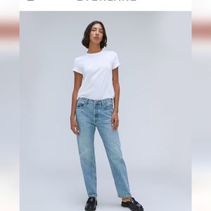 Everlane the rigid slouch jean